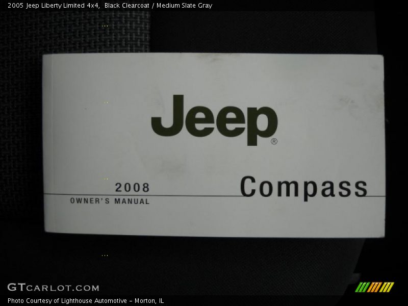 Black Clearcoat / Medium Slate Gray 2005 Jeep Liberty Limited 4x4