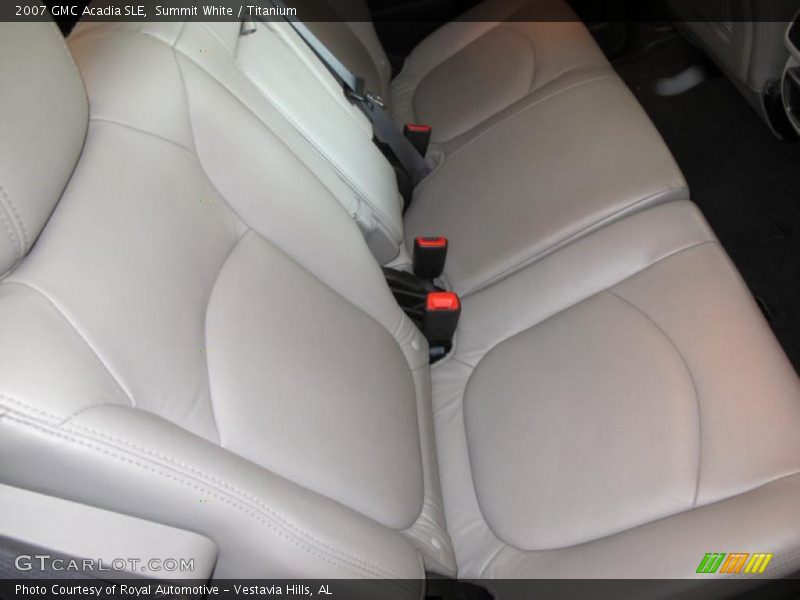 Summit White / Titanium 2007 GMC Acadia SLE