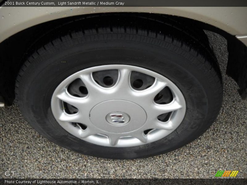 Light Sandrift Metallic / Medium Gray 2001 Buick Century Custom
