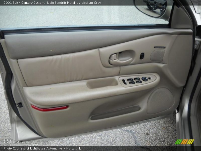 Light Sandrift Metallic / Medium Gray 2001 Buick Century Custom