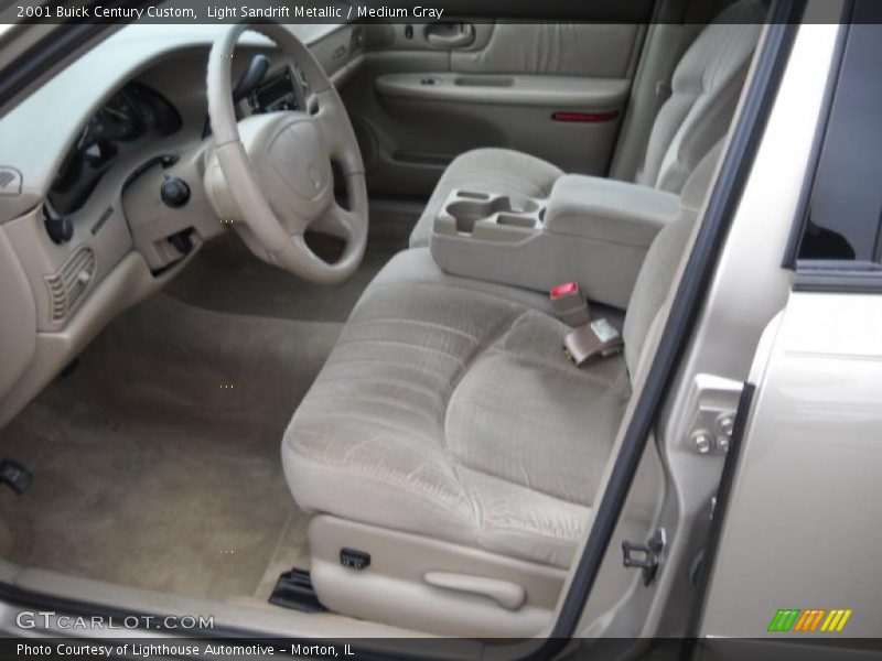 Light Sandrift Metallic / Medium Gray 2001 Buick Century Custom