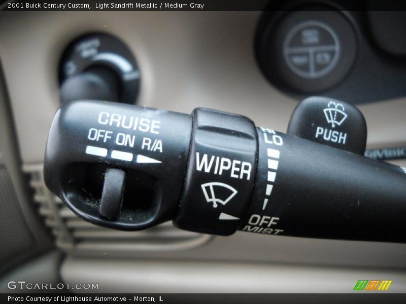 Light Sandrift Metallic / Medium Gray 2001 Buick Century Custom