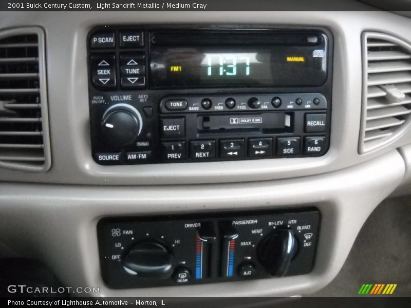 Light Sandrift Metallic / Medium Gray 2001 Buick Century Custom