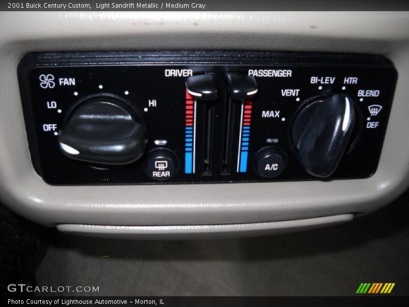 Light Sandrift Metallic / Medium Gray 2001 Buick Century Custom