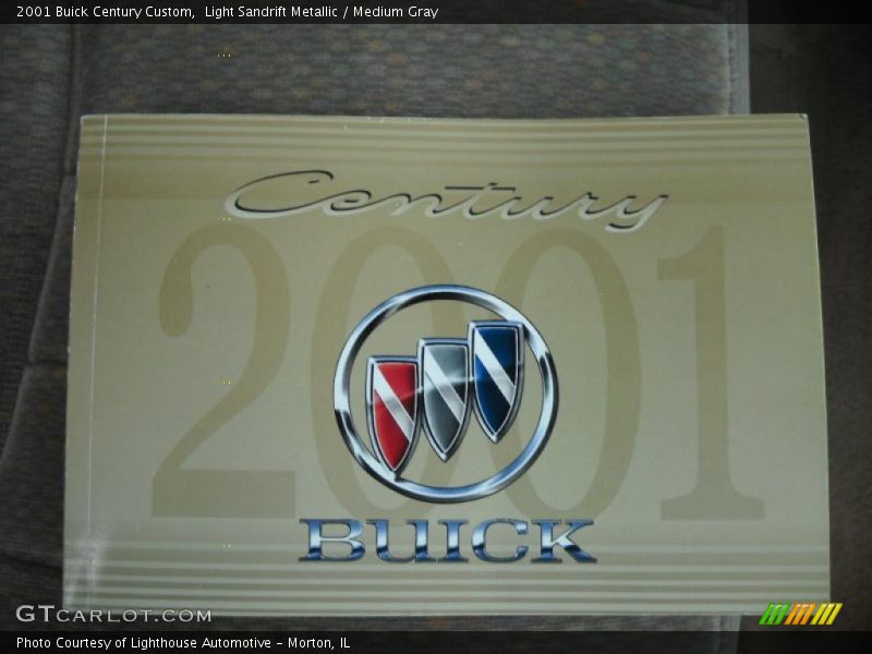 Light Sandrift Metallic / Medium Gray 2001 Buick Century Custom