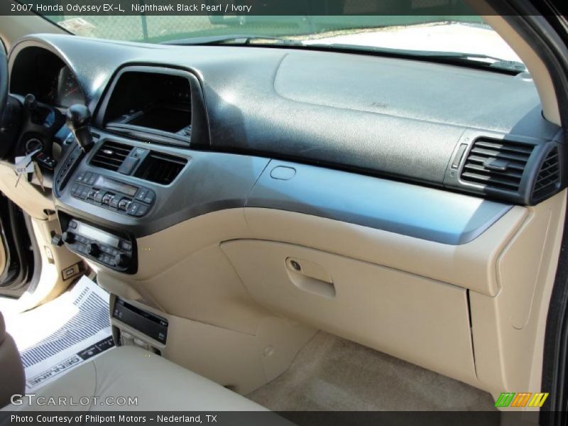 Nighthawk Black Pearl / Ivory 2007 Honda Odyssey EX-L
