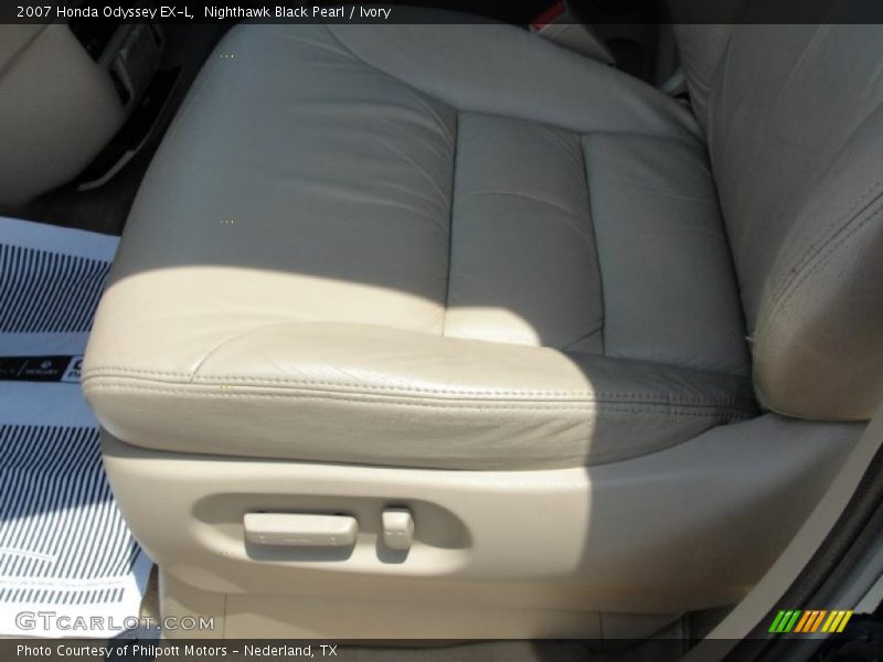 Nighthawk Black Pearl / Ivory 2007 Honda Odyssey EX-L