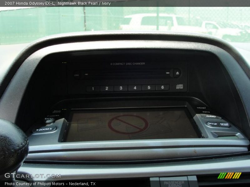 Nighthawk Black Pearl / Ivory 2007 Honda Odyssey EX-L