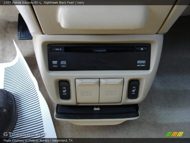 Nighthawk Black Pearl / Ivory 2007 Honda Odyssey EX-L