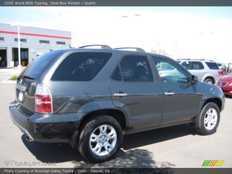 Steel Blue Metallic / Quartz 2005 Acura MDX Touring