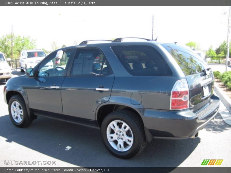 Steel Blue Metallic / Quartz 2005 Acura MDX Touring