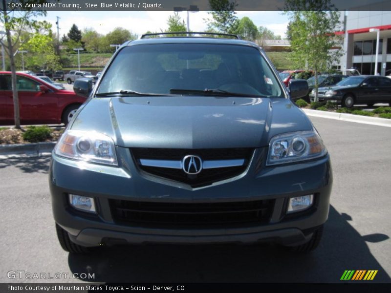 Steel Blue Metallic / Quartz 2005 Acura MDX Touring
