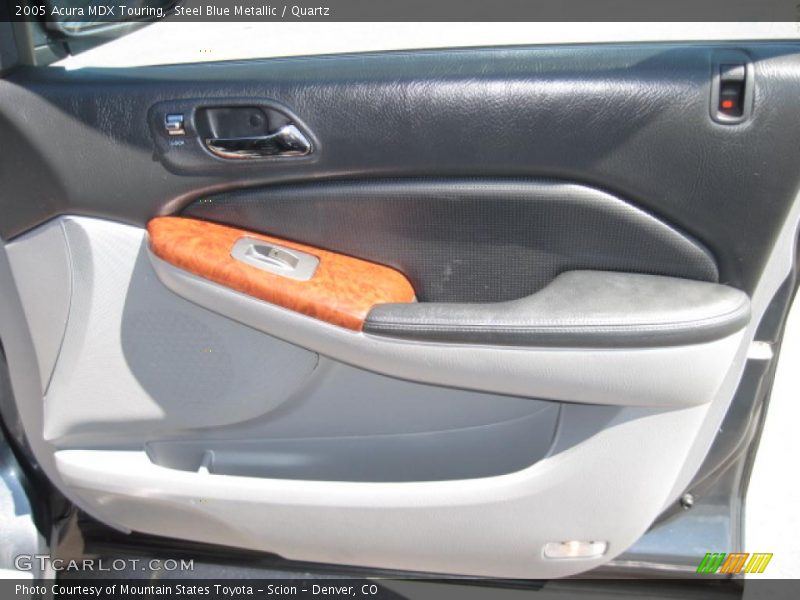 Steel Blue Metallic / Quartz 2005 Acura MDX Touring