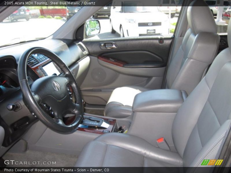 Steel Blue Metallic / Quartz 2005 Acura MDX Touring