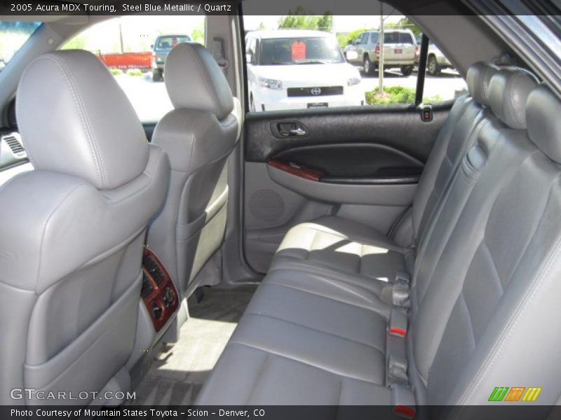 Steel Blue Metallic / Quartz 2005 Acura MDX Touring