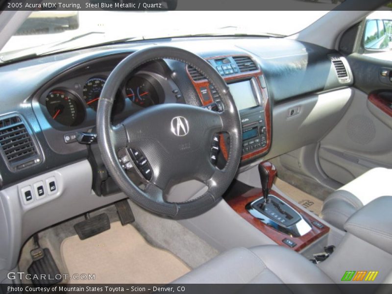 Steel Blue Metallic / Quartz 2005 Acura MDX Touring