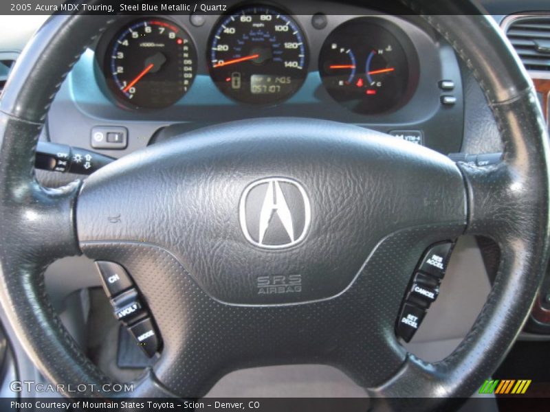 Steel Blue Metallic / Quartz 2005 Acura MDX Touring