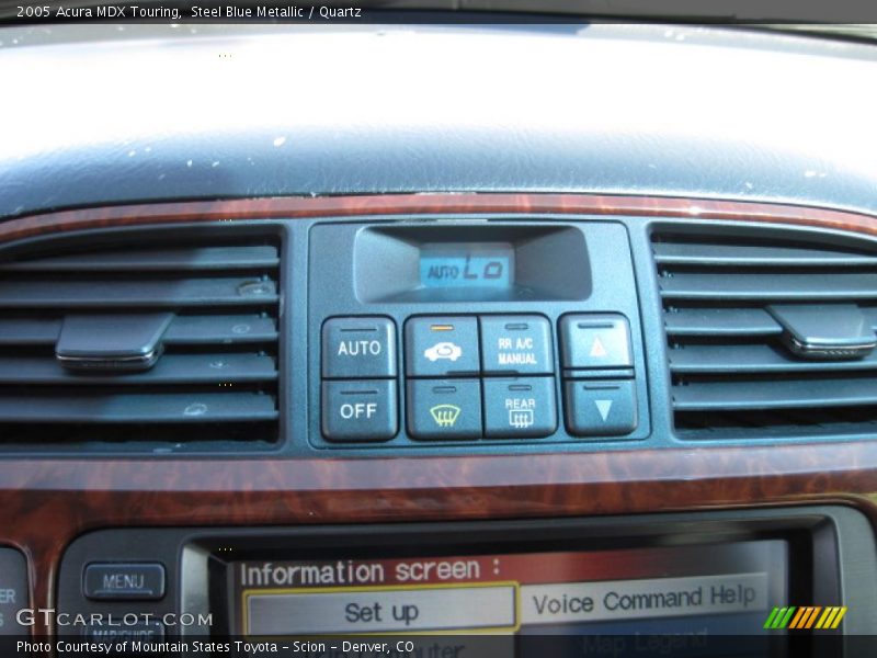 Steel Blue Metallic / Quartz 2005 Acura MDX Touring