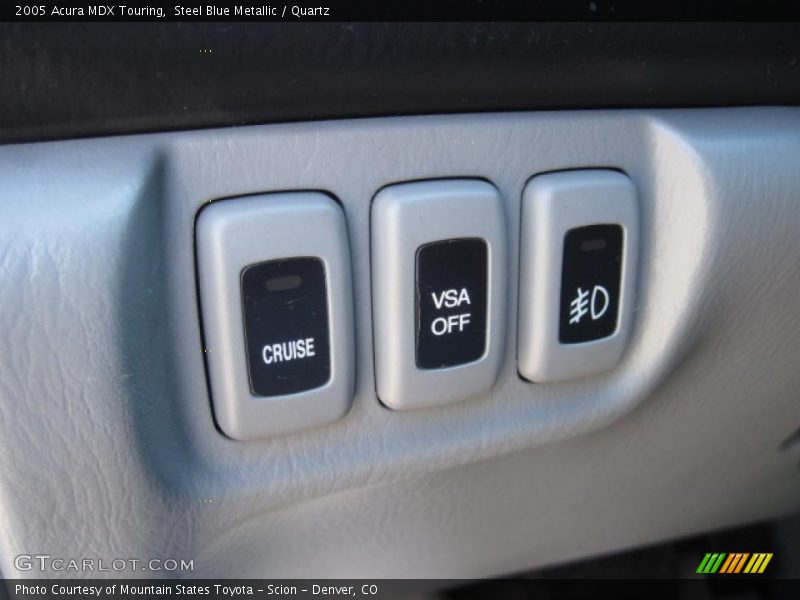Steel Blue Metallic / Quartz 2005 Acura MDX Touring