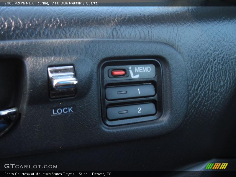 Steel Blue Metallic / Quartz 2005 Acura MDX Touring