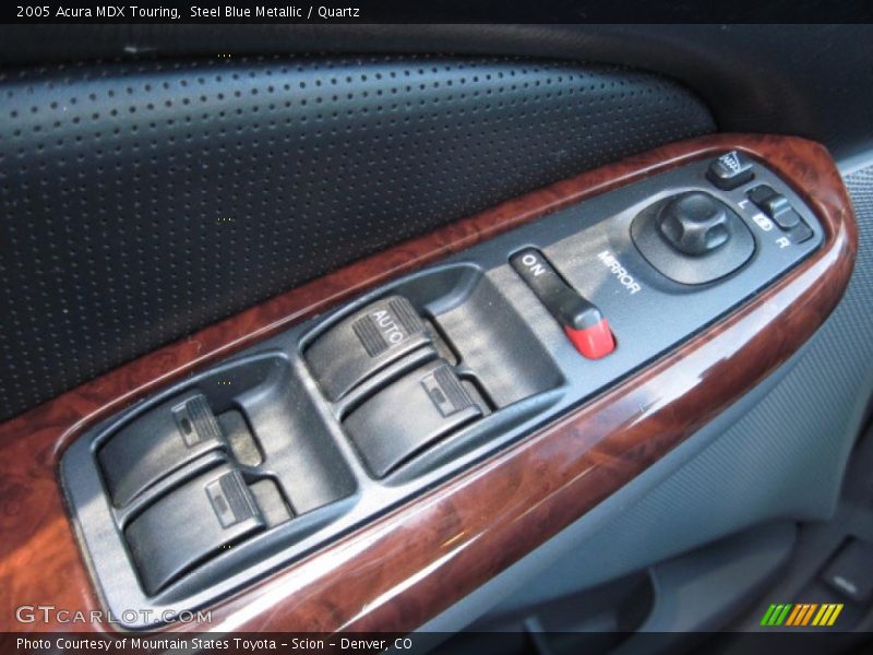 Steel Blue Metallic / Quartz 2005 Acura MDX Touring