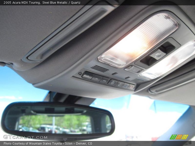 Steel Blue Metallic / Quartz 2005 Acura MDX Touring