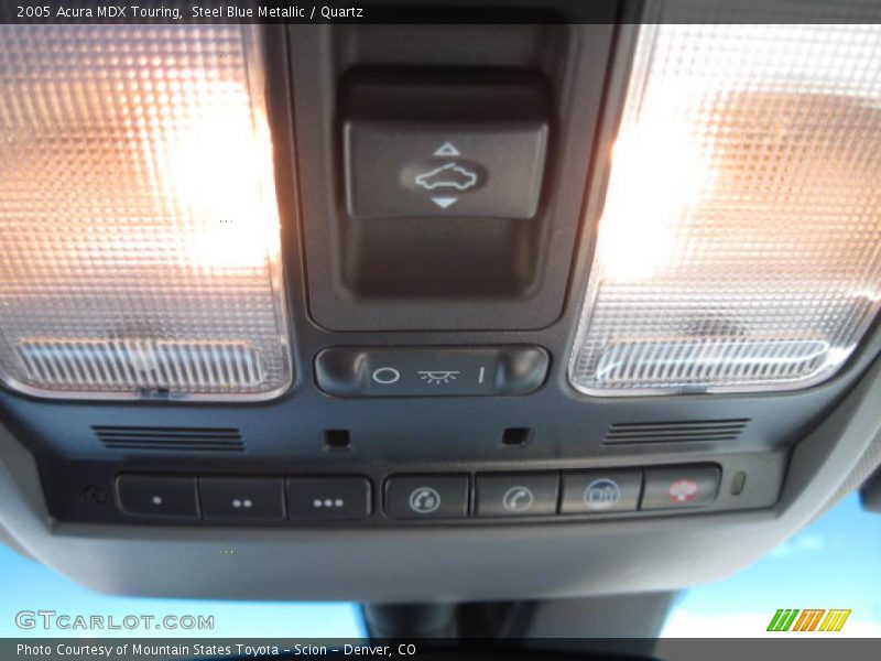 Steel Blue Metallic / Quartz 2005 Acura MDX Touring