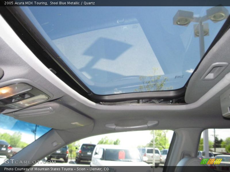 Steel Blue Metallic / Quartz 2005 Acura MDX Touring