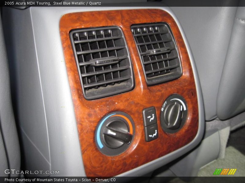 Steel Blue Metallic / Quartz 2005 Acura MDX Touring