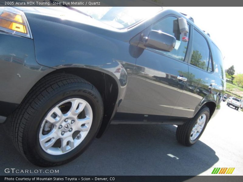 Steel Blue Metallic / Quartz 2005 Acura MDX Touring