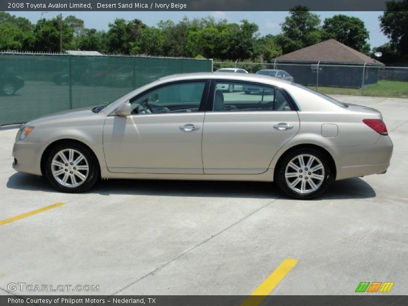 Desert Sand Mica / Ivory Beige 2008 Toyota Avalon Limited