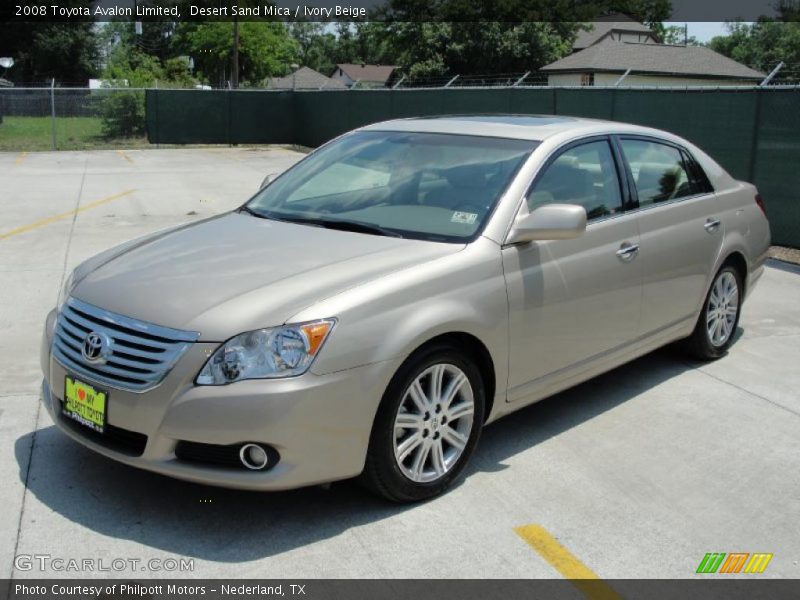 Desert Sand Mica / Ivory Beige 2008 Toyota Avalon Limited