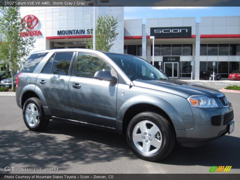 Storm Gray / Gray 2007 Saturn VUE V6 AWD