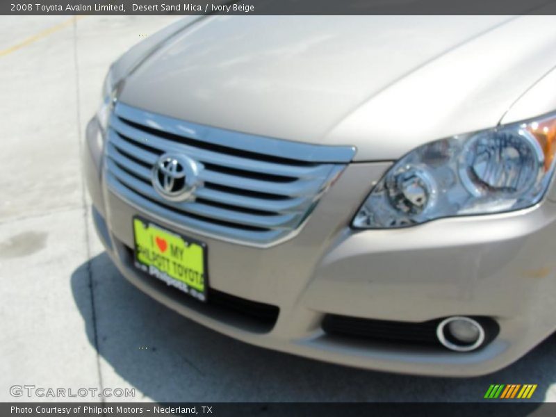 Desert Sand Mica / Ivory Beige 2008 Toyota Avalon Limited