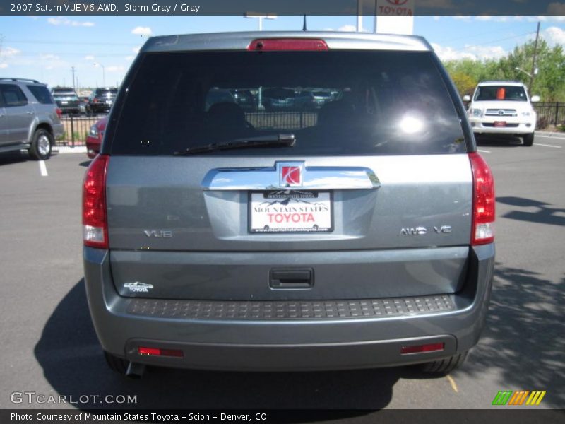 Storm Gray / Gray 2007 Saturn VUE V6 AWD