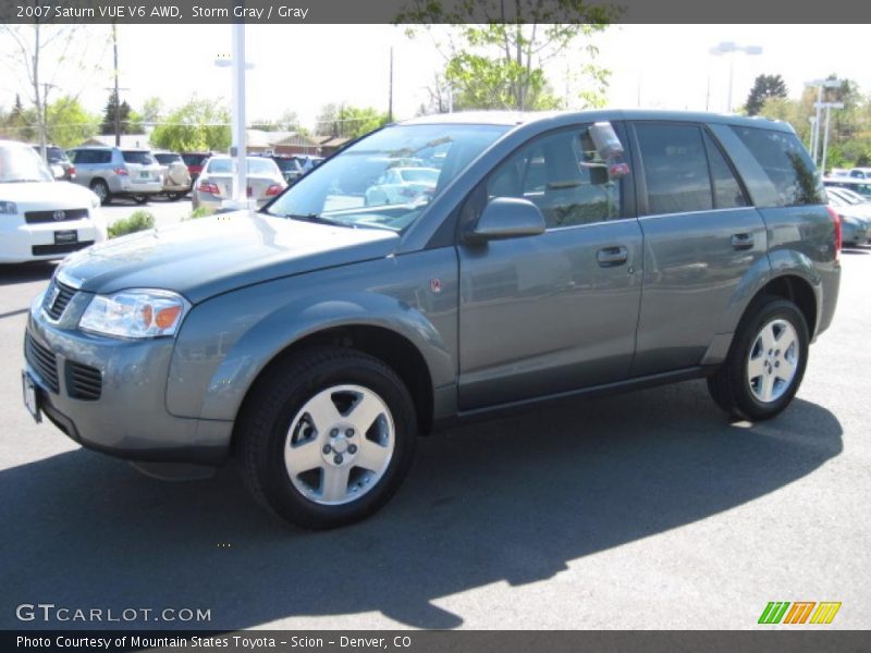 Storm Gray / Gray 2007 Saturn VUE V6 AWD
