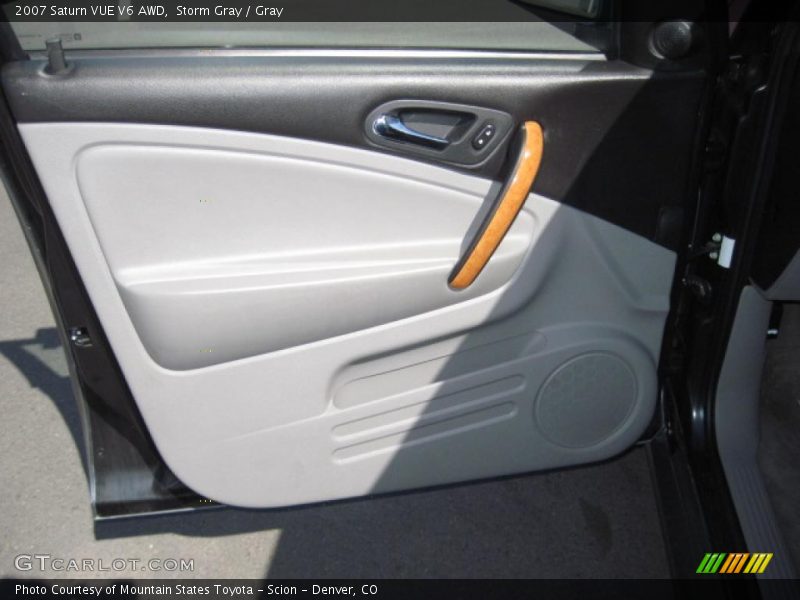 Storm Gray / Gray 2007 Saturn VUE V6 AWD