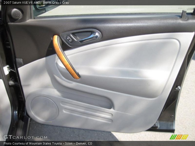 Storm Gray / Gray 2007 Saturn VUE V6 AWD