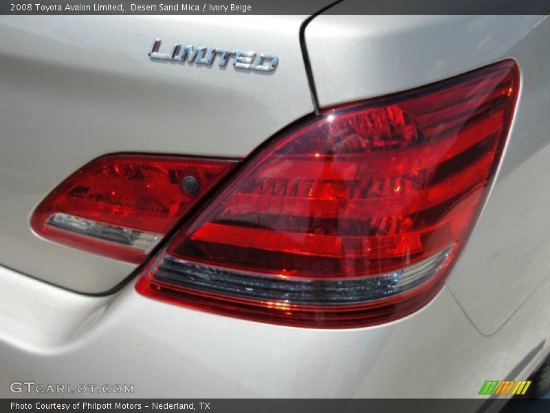 Desert Sand Mica / Ivory Beige 2008 Toyota Avalon Limited