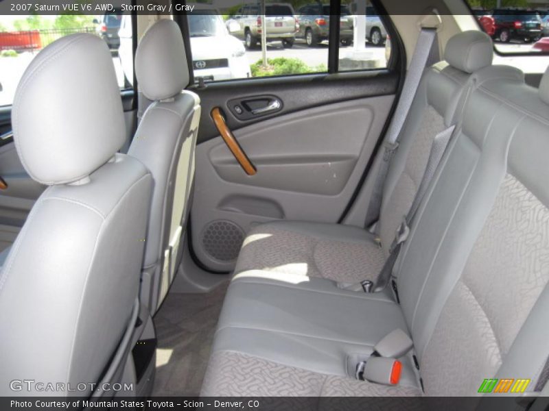 Storm Gray / Gray 2007 Saturn VUE V6 AWD