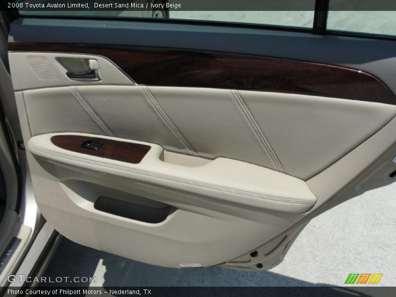 Desert Sand Mica / Ivory Beige 2008 Toyota Avalon Limited