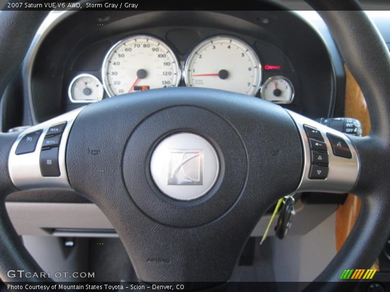 Storm Gray / Gray 2007 Saturn VUE V6 AWD