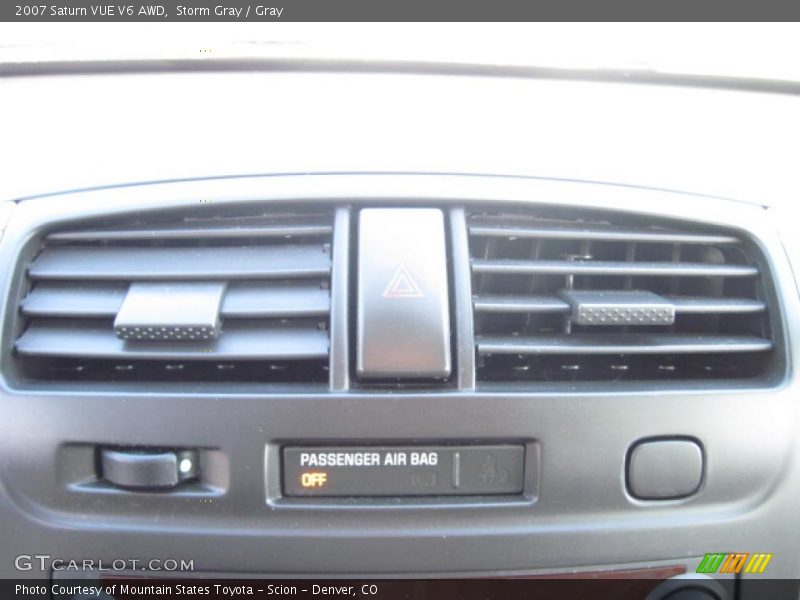 Storm Gray / Gray 2007 Saturn VUE V6 AWD