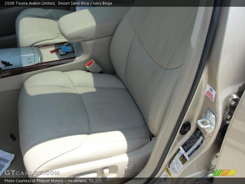 Desert Sand Mica / Ivory Beige 2008 Toyota Avalon Limited