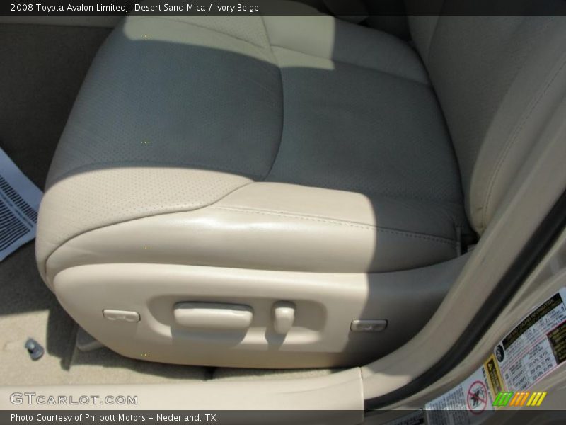 Desert Sand Mica / Ivory Beige 2008 Toyota Avalon Limited
