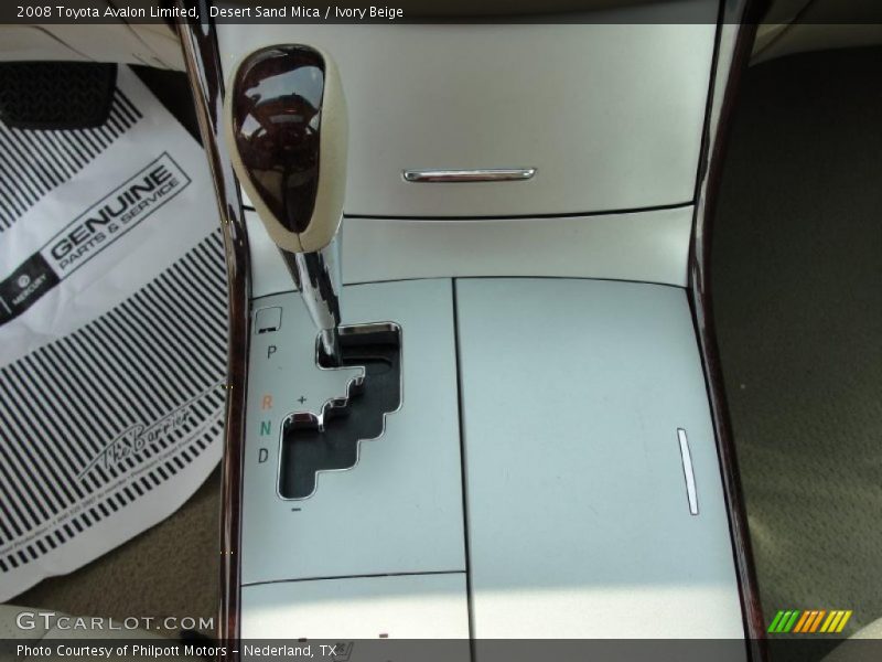 Desert Sand Mica / Ivory Beige 2008 Toyota Avalon Limited