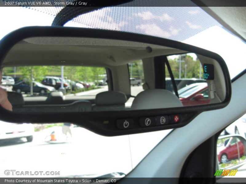 Storm Gray / Gray 2007 Saturn VUE V6 AWD