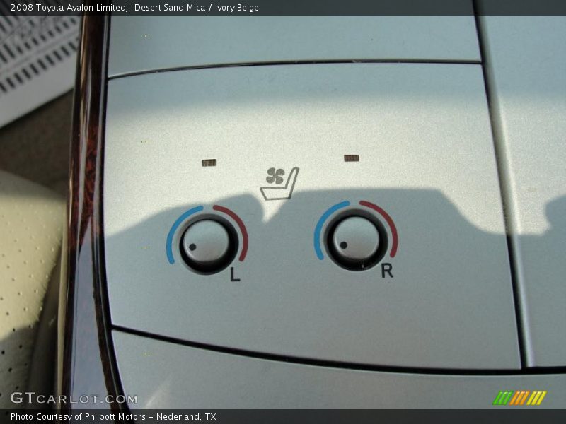 Desert Sand Mica / Ivory Beige 2008 Toyota Avalon Limited
