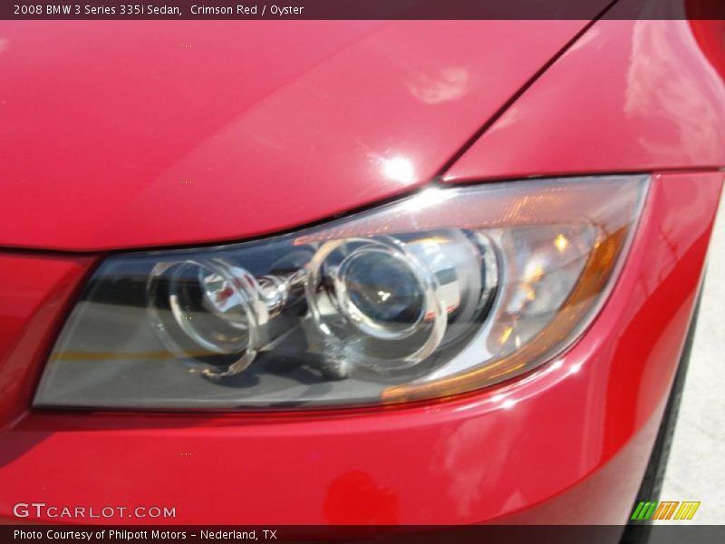 Crimson Red / Oyster 2008 BMW 3 Series 335i Sedan