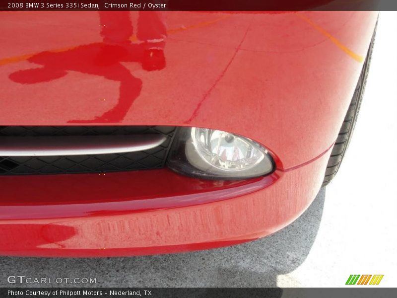 Crimson Red / Oyster 2008 BMW 3 Series 335i Sedan